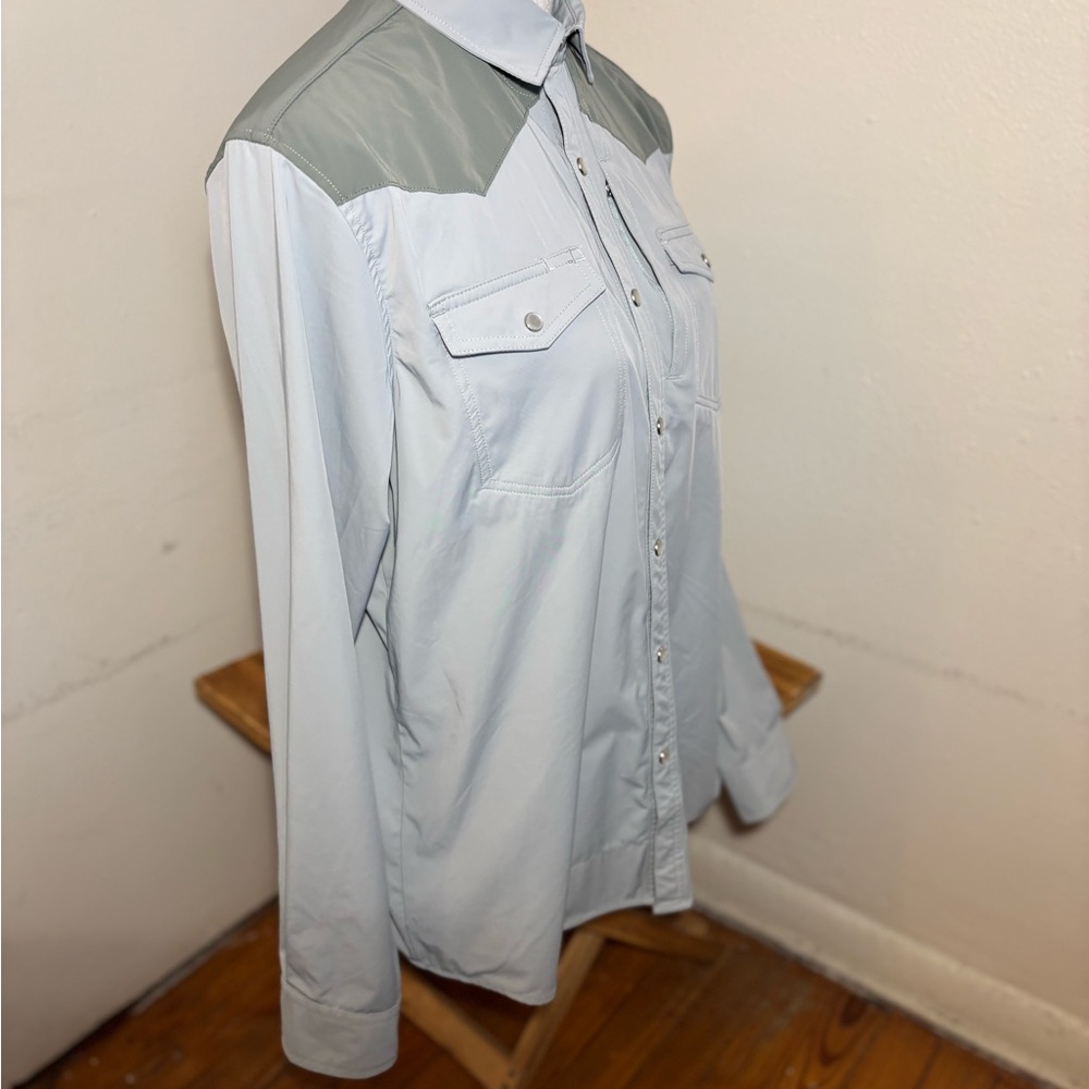 Diamond Cross Ranch Western Button Down Cowboy Shirt - Picture 5 of 11